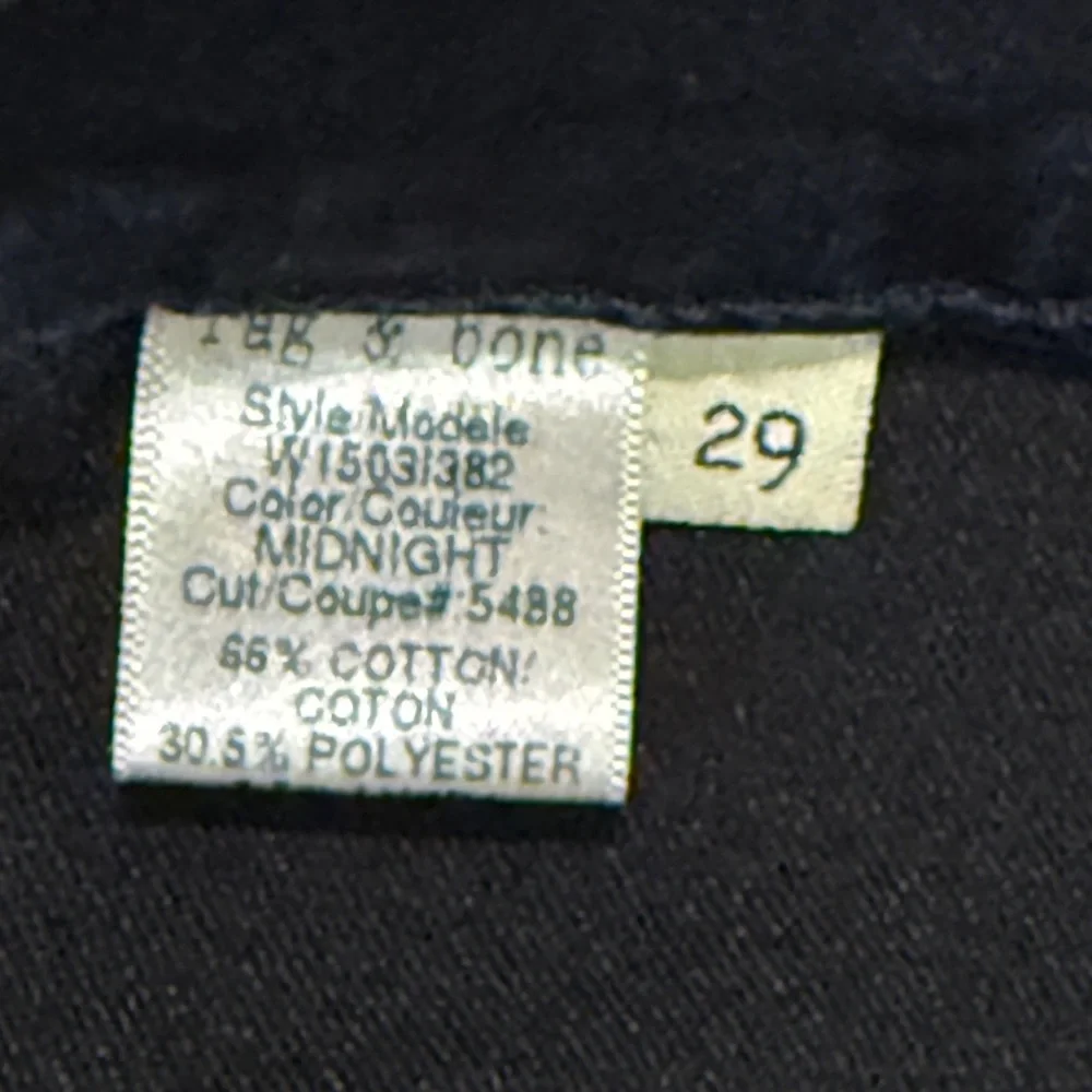 rag & bone Midnight Skinny High-Rise Legging Jeans sz 29 - Picture 7 of 10